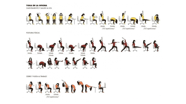 Esparcimiento del yoga