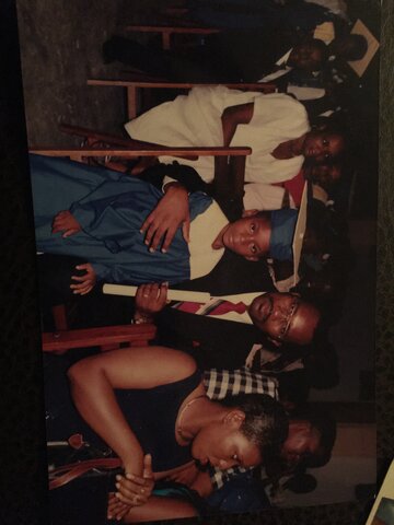 me graduating/ daddy's little girl