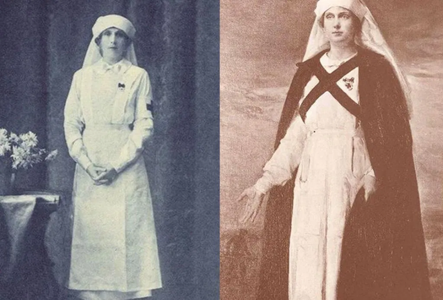 Las enfermeras empezaron a usar uniforme