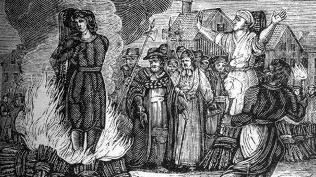 Papa Inocencio VIII y los frailes Sprenger y Kraemer