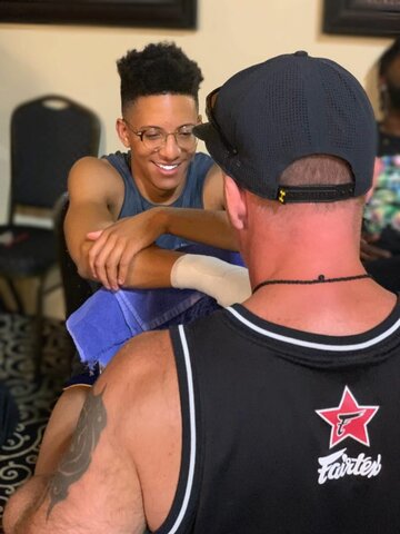 First Kickboxing Fight