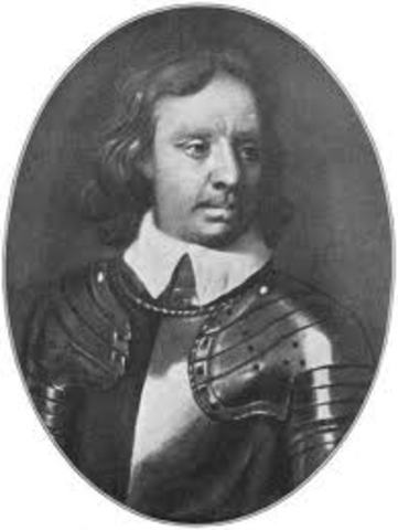 Parliament Declares Oliver Cromwell Lord Protector