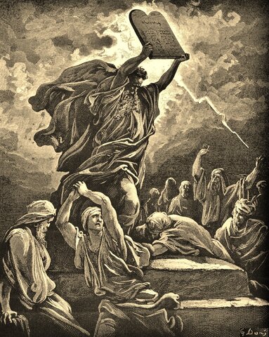 El éxodo de Moisés