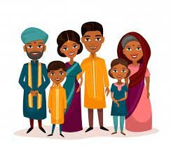 Familia Hindú Conjunta