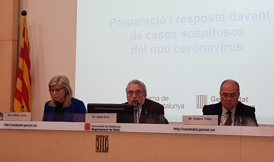 1er Protocol d’actuació a Catalunya davant del nou coronavirus