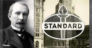 John D. Rockefeller creates standard oil