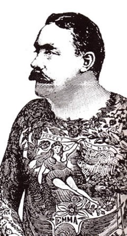 1st professional British tattoo artist opens shop