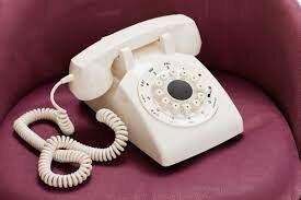Aparatos telefónicos en funcionamiento.
