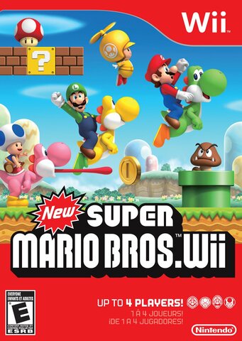 "New Super Mario Brothers, Wii-hiiiiii!"