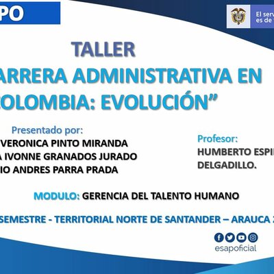 Timeline: LA EVOLUCIÓN DE LA CARRERA ADMINISTRATIVA EN COLOMBIA