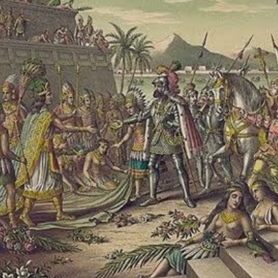 Timeline: Conquista de cortes y niño Beltrán