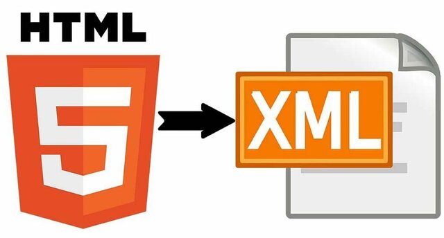 SE COMBINA (HTML) Y (XML)