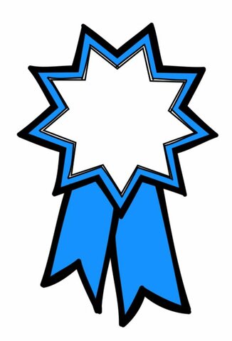 My first recognition for school excellence.