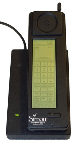 IBM Simon, primer teléfono táctil
