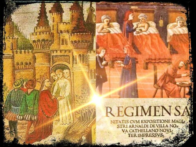 la escuela de Salerno y la de Toledo