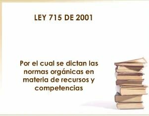 LEY 715 DE 2001
