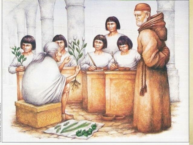 Llegada de los franciscanos al actual Veraruz.