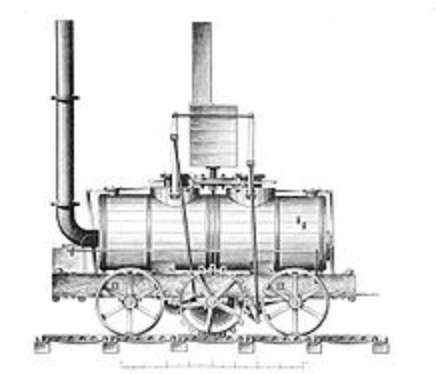 Première locomotive à vapeur