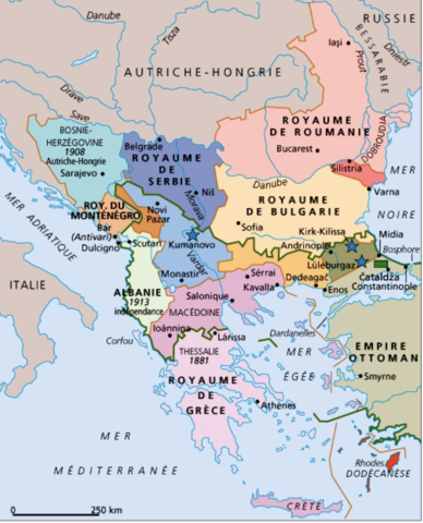 Guerre entre l'Empire Ottoman et les États du Sud des Balkans