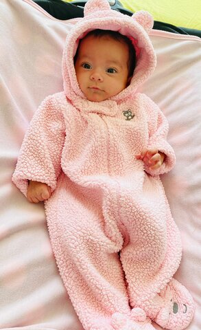 When I met my newborn cousin Analia