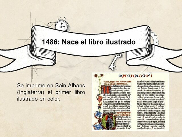 Inglaterra, primer libro a color