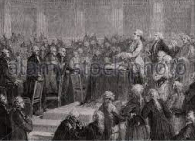 14 de septiembre de 1791. El rey jura la Constitución.