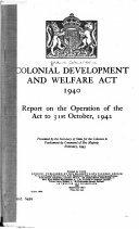 Development and welfare act