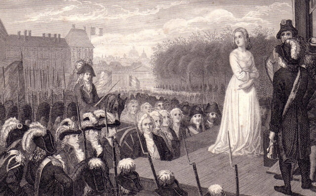 16 de octubre de 1793. Ejecución de María Antonieta.