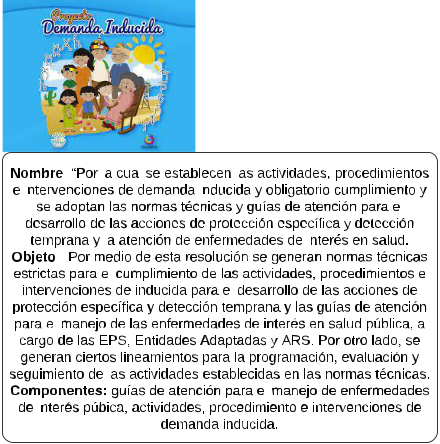 Resolución  0412 /2000