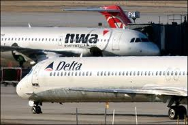 Northwest Airlines and Delta Airline Merge