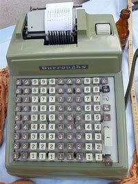 Periférico de entrada Calculadora de Burroughs