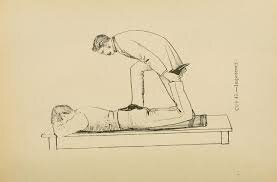 Manipulación quiropráctica y osteopatía.