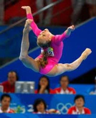 Nastia on the floor