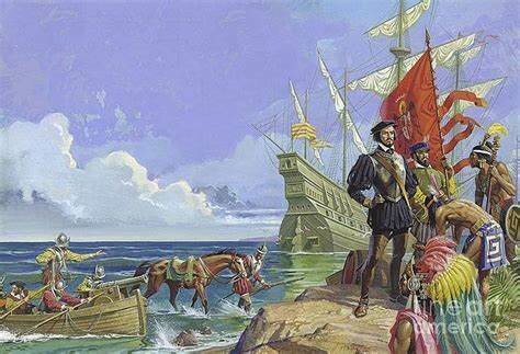 Parte la tercera expedición a cargo de Hernán Cortés.