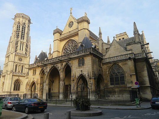 Iglesia de Saint-Germain-l'Auxerrois de París. I Distrito.