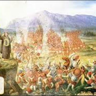 Timeline: Conquistas de Cortés y Nuño de Beltrán.