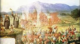 Timeline: Conquistas de Cortés y Nuño de Beltrán.