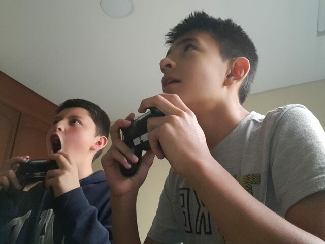 Playing console games