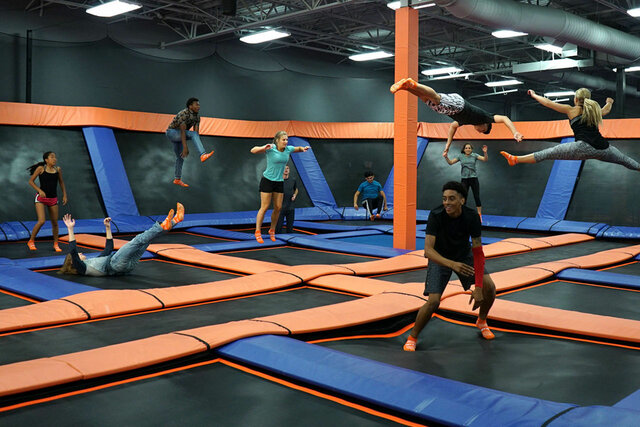 A day in skyzone