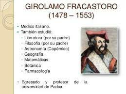 Girolamo Fracastoro pública "La infección de enfermedades contagiosas y su tratamiento"