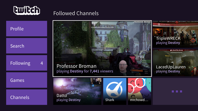 Live Streaming - Twitch