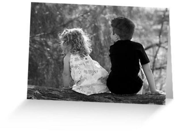 When i was not the only child