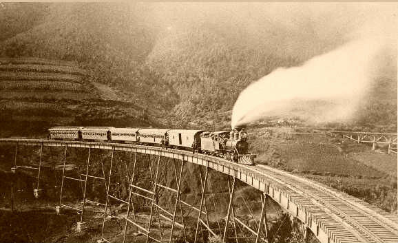 Inaguración del ferrocarril de Veracruz a México