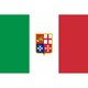 Bandiera italia nautica adesiva gommata gommone