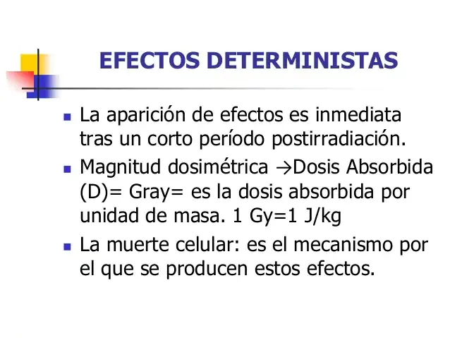 Efectos Biológicos de la Radiación
