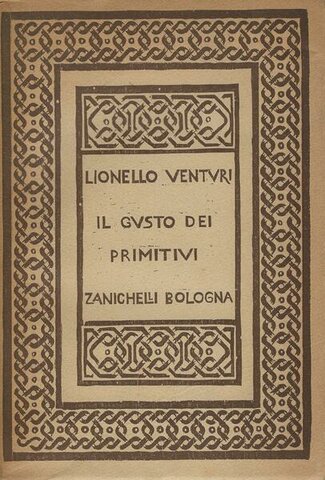 1926 - Il Gusto dei Primitivi (Bologna) L.V.
