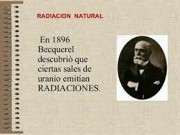 Radiactividad natural y artificial