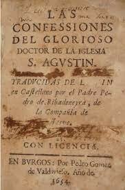 Libro  "LAS CONFESIONES" de San Agustín