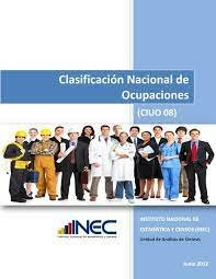 Documento de la Clasificación internacional uniforme de ocupaciones