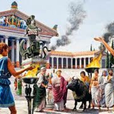 Timeline: Periodos de la antigua Grecia.